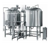 7BBL System piwowarski ze stali nierdzewnej Craft Brewhouse Equipment with Heating Steam