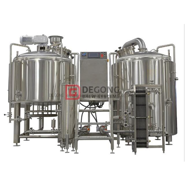 System browaru do piwa rzemieślniczego 1500L 2/3/4 Vessel Brewhouse Equipment plant