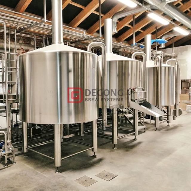 7bbL ze stali nierdzewnej / miedzi Sprzęt do parzenia piwa Mashing Brewhouse System na sprzedaż