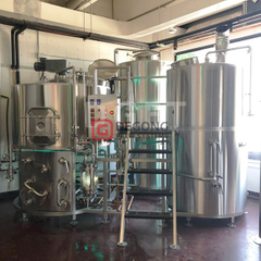 10BBL Automatycznie komercyjny używany system do scukrzania piwa ze stali nierdzewnej z izolacją