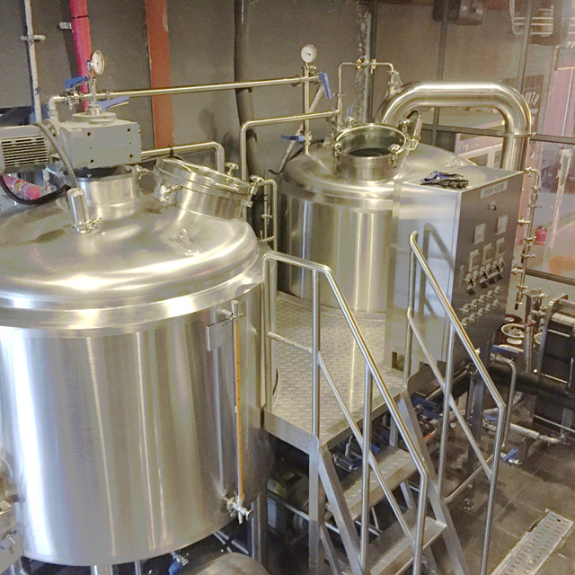 1000L 2 lub 3 naczynie warzelne Komercyjne używane urządzenie do produkcji piwa