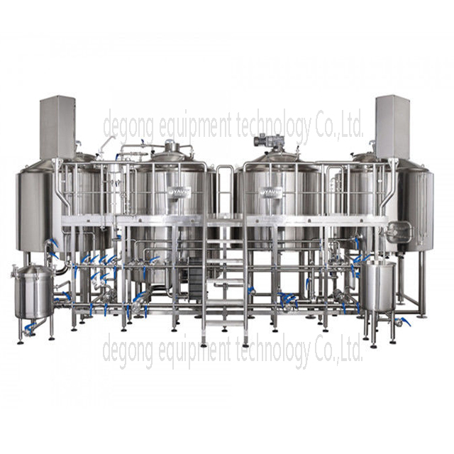 7BBL System piwowarski ze stali nierdzewnej Craft Brewhouse Equipment with Heating Steam
