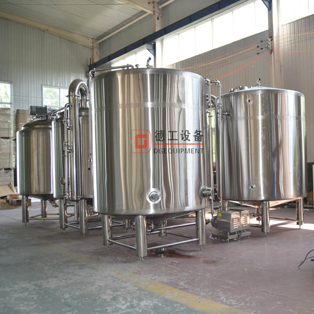 Automat do parzenia piwa 1000l ze stali nierdzewnej na sprzedaż na rynku europejskim