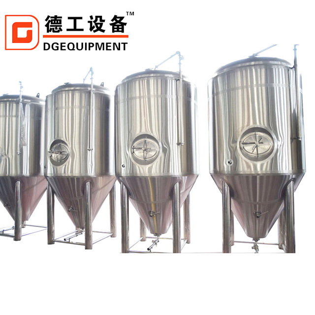 10BBL Stożkowa kurtka ze stali nierdzewnej do fermentacji piwa Zbiornik fermentacyjny ze strefą chłodzenia