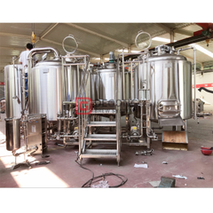 Dostępny jest konfigurowalny system warzenia piwa 10hl ze stali nierdzewnej