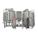 600L Sprzęt do saccharify piwa System nanobrowiarki Sprzęt do parzenia piwa na sprzedaż