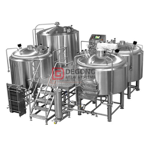 System do produkcji piwa o pojemności 1500 l ze stali nierdzewnej 2/3/4 Lista wyposażenia warzelni statku