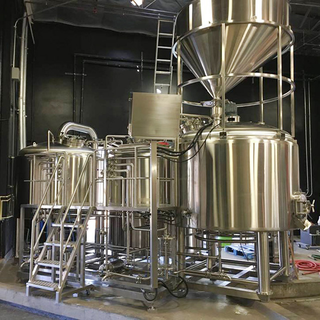 1000L 2 lub 3 naczynie warzelne Komercyjne używane urządzenie do produkcji piwa