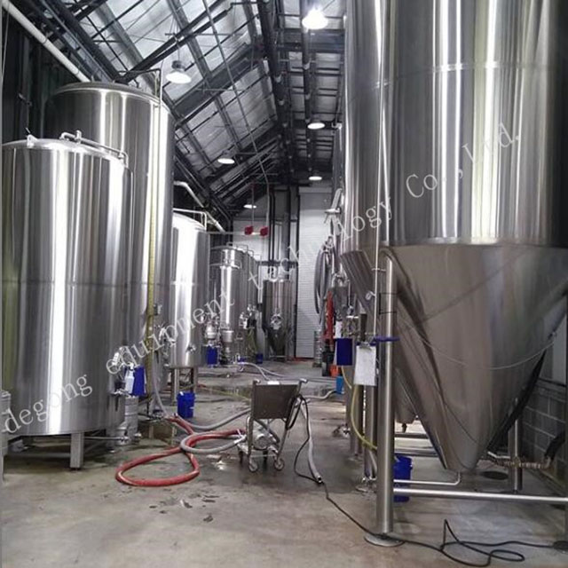 10HL Commercial SUS304 Stożkowy, niestandardowy zbiornik do fermentacji piwa / Unitank