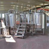 Przemysłowy system parzenia 2000L Urządzenia do piwa 3 Warzelnia naczyń