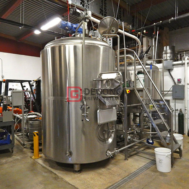 10BBL Automatycznie komercyjny używany system do scukrzania piwa ze stali nierdzewnej z izolacją