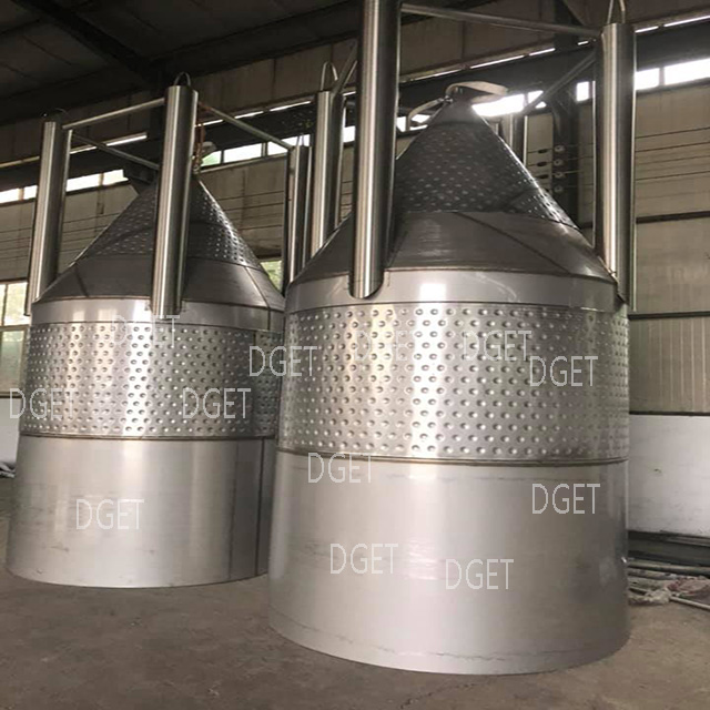 7BBL Kurtka ze stali nierdzewnej Dimple Stożkowy sprzęt do fermentacji piwa na sprzedaż