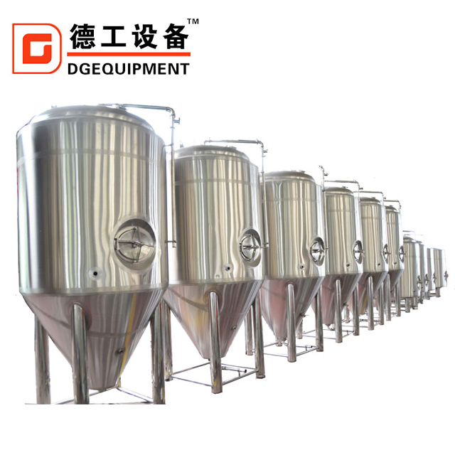 10BBL Stożkowa kurtka ze stali nierdzewnej do fermentacji piwa Zbiornik fermentacyjny ze strefą chłodzenia