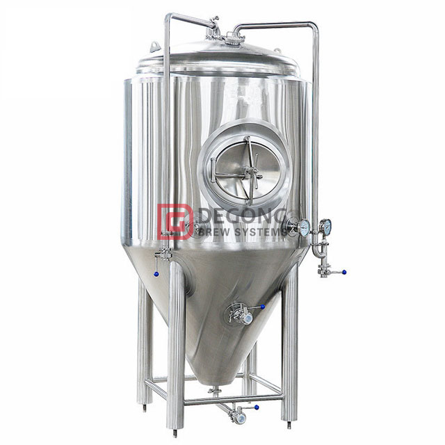 Konfigurowalna izolacja 10HL piwa Fermentacja zbiornika fermentacyjnego Unitank-stożkowy browar na sprzedaż