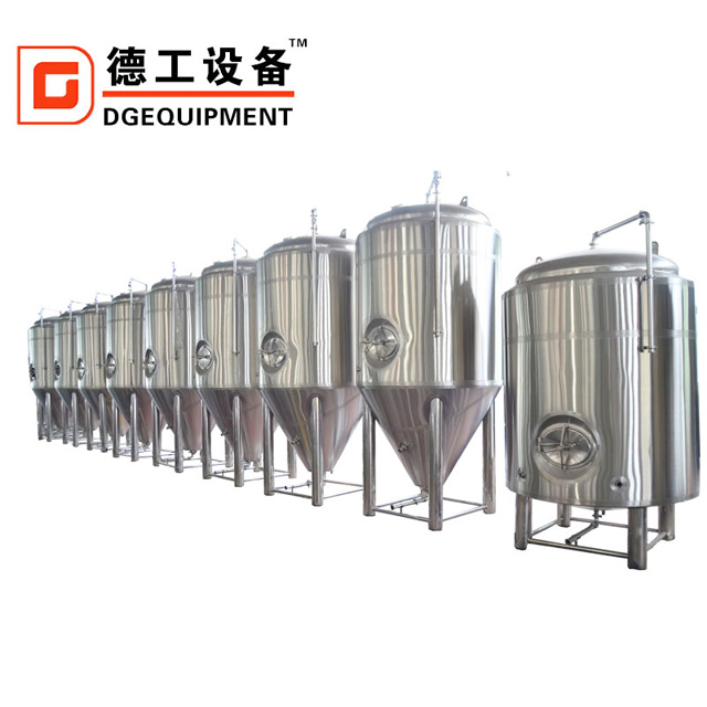 10BBL Stożkowa kurtka ze stali nierdzewnej do fermentacji piwa Zbiornik fermentacyjny ze strefą chłodzenia