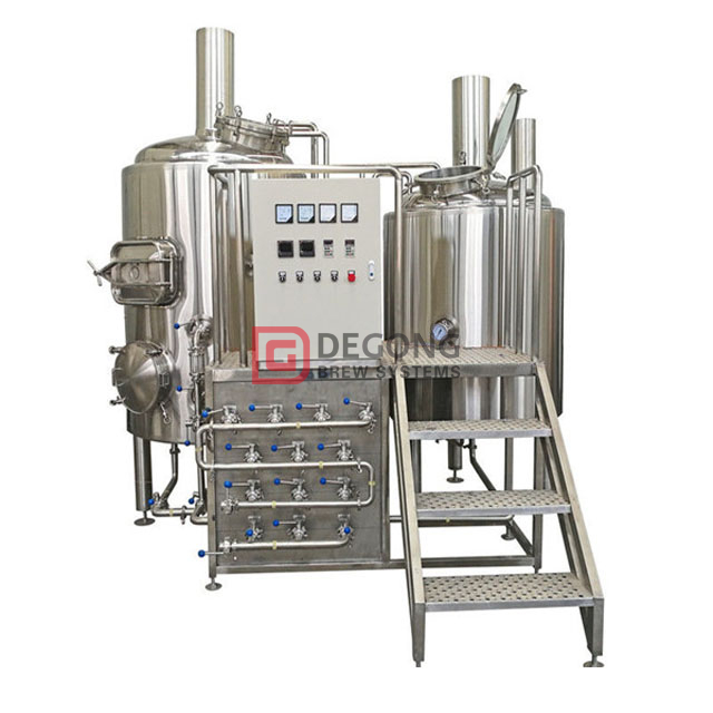 konfigurowalna linia produkcyjna piwa przemysłowego ze stali nierdzewnej 100L / 500L / 1000L ze stali nierdzewnej do produkcji piwa w Chinach