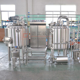 500L Kompletny zautomatyzowany system parzenia piwa rzemieślniczego Trzy urządzenia do gotowania piwa z certyfikatem PED