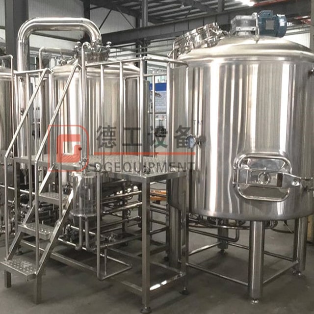 1000L Świeży jasny / grawitacyjny produkt do produkcji piwa Craft Kompletny browar do użytku komercyjnego