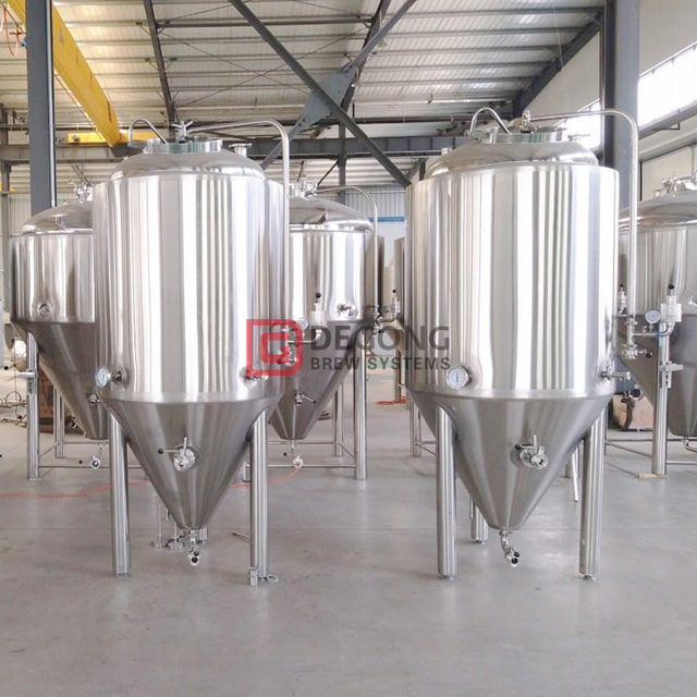 1000L / 10BBL Craft Brewery Tank CCT Stożkowe ciśnienie izobaryczne Fermentacja piwa ze stali nierdzewnej Tank-Unitank