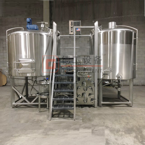 10BBL Ogrzewanie parowe Trzy naczynia Piwo Brewhosue Komercyjne używane kompletne wyposażenie browaru