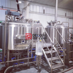 500L Dostosowany kompletny izolowany stożkowy system warzenia piwa ze stali nierdzewnej Producent