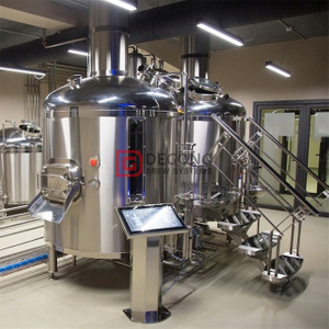 Sprzęt browarniczy 10HL Certyfikat CE zapewnił sprzedaż urządzeń do parzenia piwa ze stali nierdzewnej