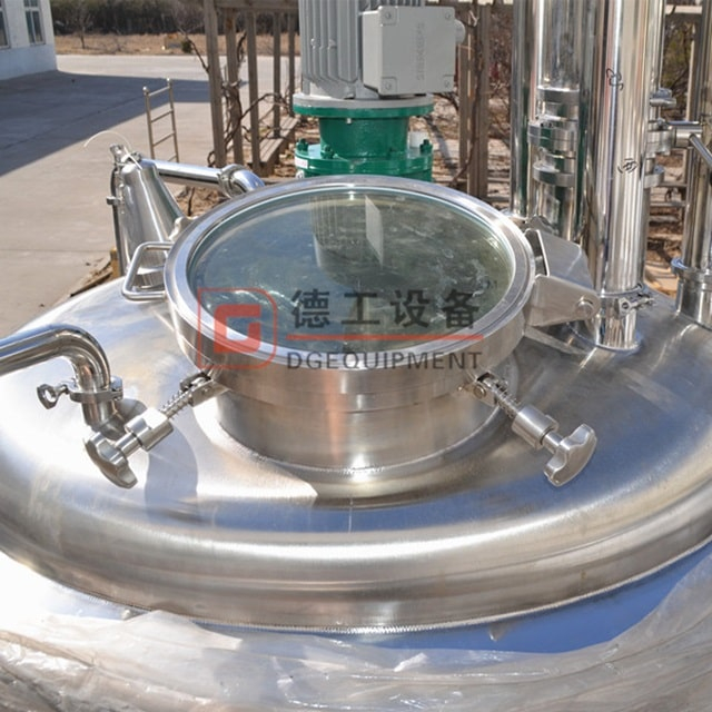 1000-litrowy 3-naczyniowy warzelny browar ze stali nierdzewnej stosowany w browarze piwnym