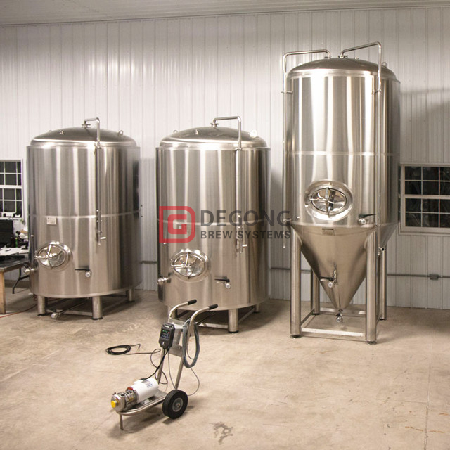 1000-litrowy kompletny półautomatyczny zbiornik do parzenia piwa ze stali nierdzewnej / miedzi dostosowany do użytku komercyjnego