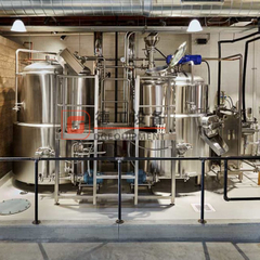 500-litrowy kluczowy browar rzemieślniczy z ogrzewaniem parowym do pubu z piwem mikrobrowarowym
