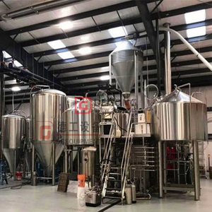 Browar 1000L Brewhouse 3 pojemniki z generatorem pary Steam Doskonała konstrukcja ze stali nierdzewnej