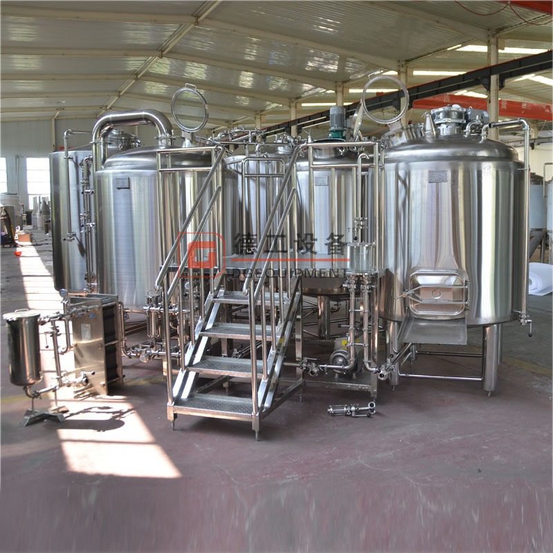1000 litrów pod klucz Komercyjne używane urządzenia do parzenia piwa / środkowy browar Używany system parzenia