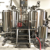 1000L zautomatyzowanego 2-naczyniowego przemysłowego urządzenia do parzenia piwa rzemieślniczego na sprzedaż