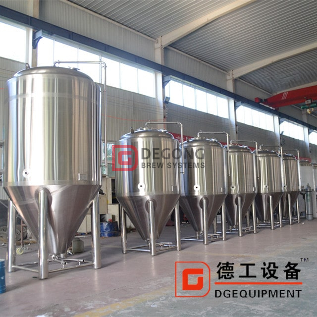 rzemieślnicza kurtka pod klucz 1000L fermentacja piwa zbiornik fermentor unitank na sprzedaż