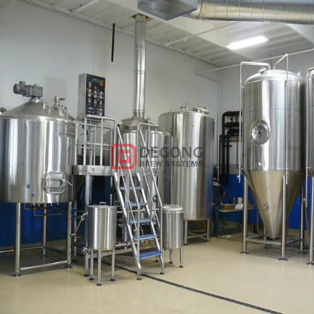 Browar 1000L Brewhouse 3 pojemniki z generatorem pary Steam Doskonała konstrukcja ze stali nierdzewnej