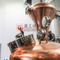 Gorzelnia destylacyjna pod klucz z czerwonej miedzi o pojemności 1000 l do wódki, ginu, whisky, brandy, rumu