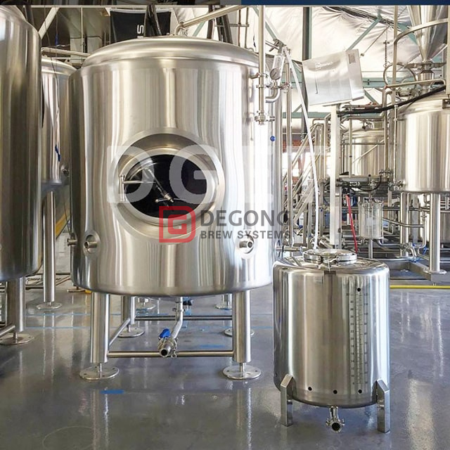 1000L SS304 / 316 Stożkowy fermentator i czajnik do parzenia piwa Kompletny system do parzenia piwa
