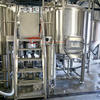 Dostępny sprzęt browarniczy ze stali nierdzewnej o pojemności 1000 litrów, trzy naczynia, browarniczy system warzenia piwa we Włoszech