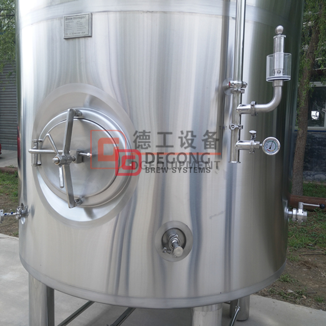 4000L Komercyjnych przemysłowych jasnych zbiorników do dojrzewania piwa Zbiornik Brite Tank na sprzedaż