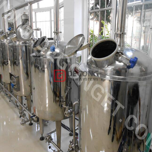 Mini 100L / 200L Sprzęt do parzenia dla browaru browarniczego Craft Beer w globalnym kliencie